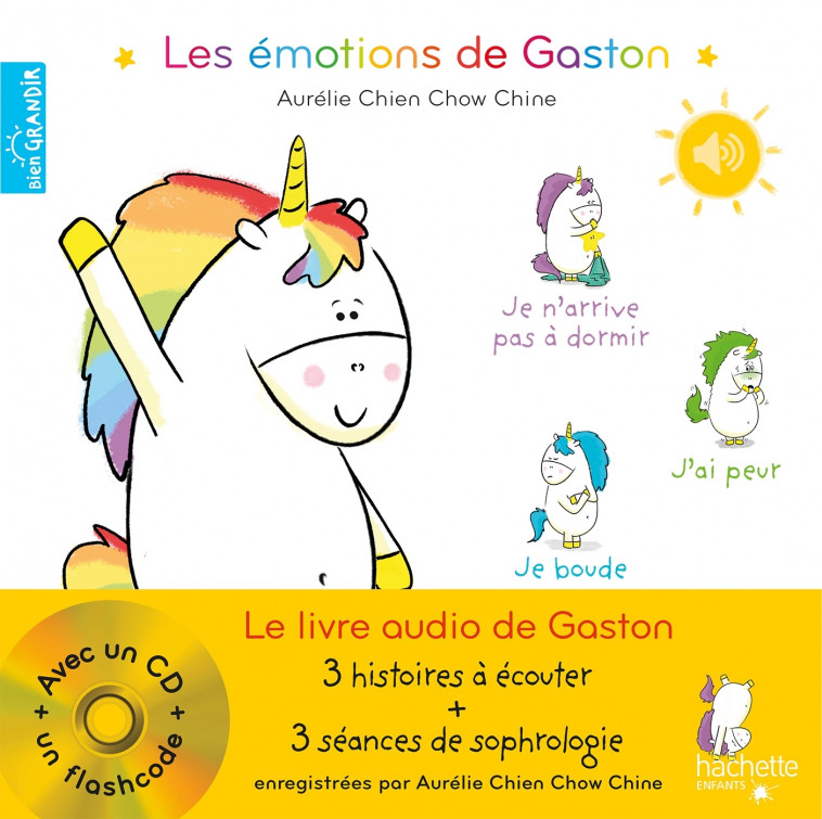 Le livre audio de Gaston - Aurélie Chien Chow Chine - HACHETTE ENFANT