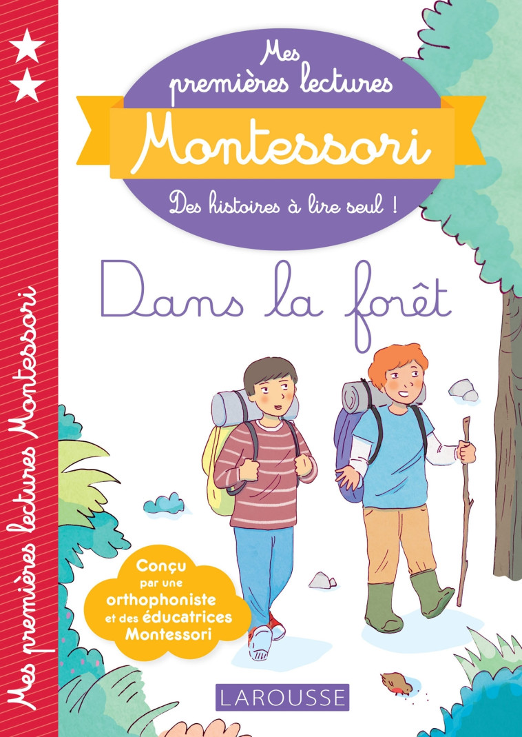 MES PREMIÈRES LECTURES MONTESSORI, DANS LA FORÊT - Julie Rinaldi - LAROUSSE