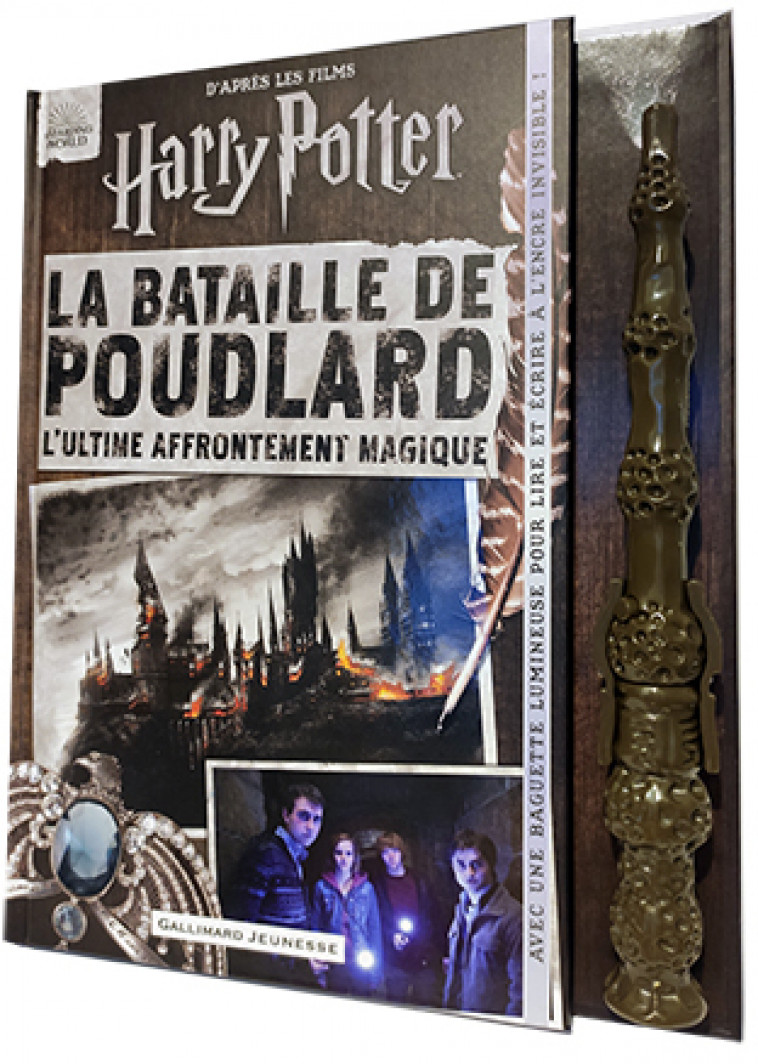 Harry Potter - La bataille de Poudlard -  Collectif, Améline Néreaud - GALLIMARD JEUNE