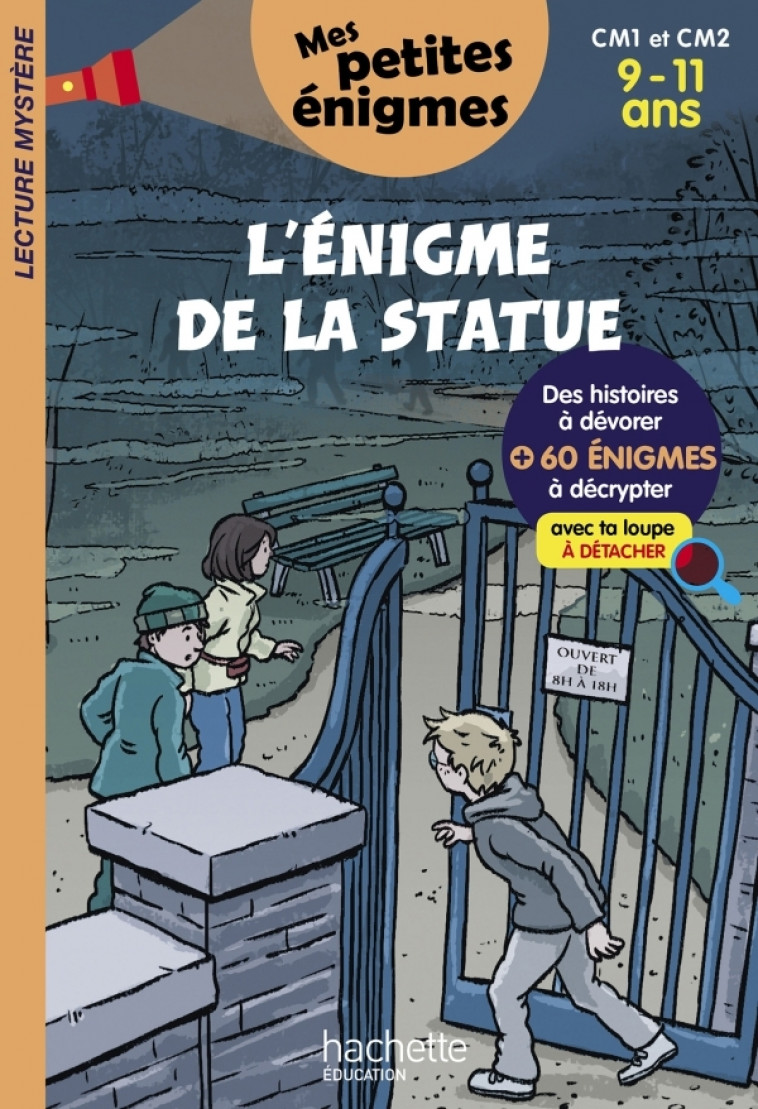 L'énigme de la statue - Mes petites énigmes CM1 et CM2 - Cahier de vacances 2022 - Lydia Hauenschild, Joël Falcoz - HACHETTE EDUC