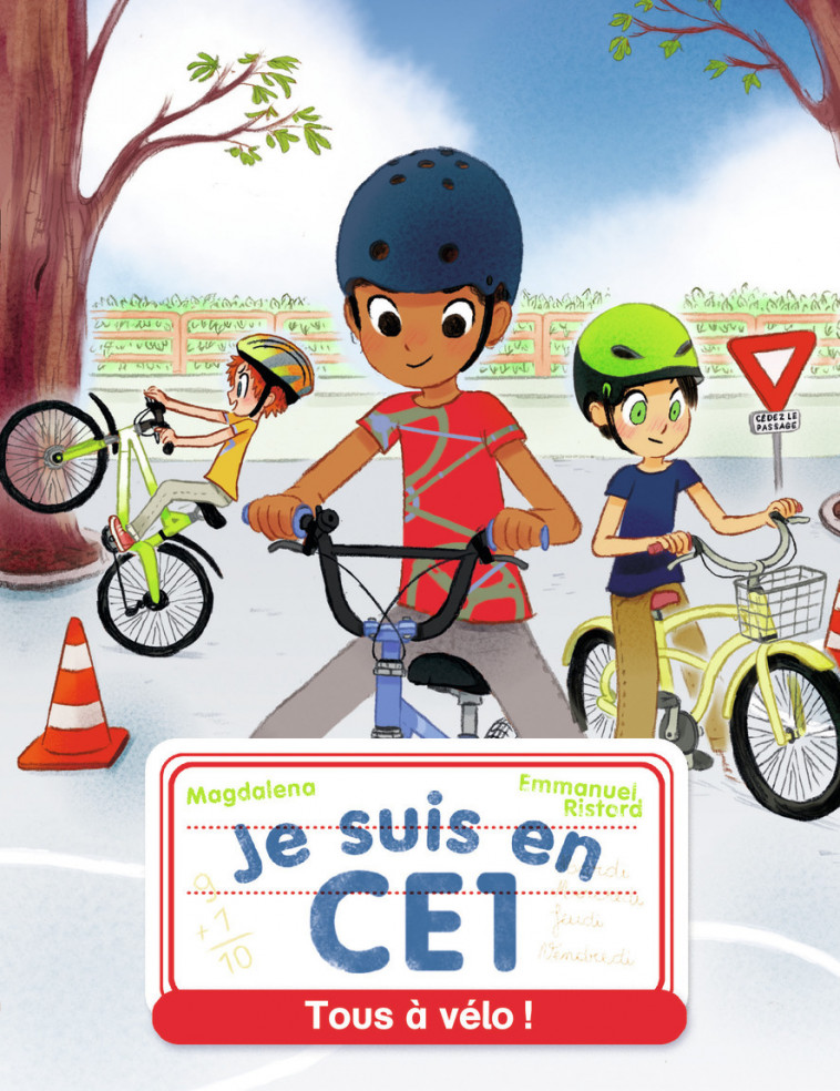 Tous à vélo ! -  Magdalena, Emmanuel Ristord - PERE CASTOR