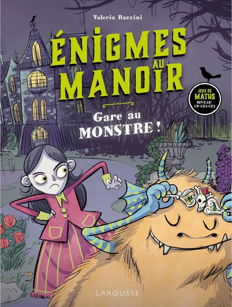 Enigmes au manoir - Gare au Monstre ! -  Collectif - LAROUSSE