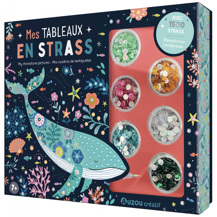 100 % CRÉA - MES TABLEAUX EN STRASS -  - AUZOU