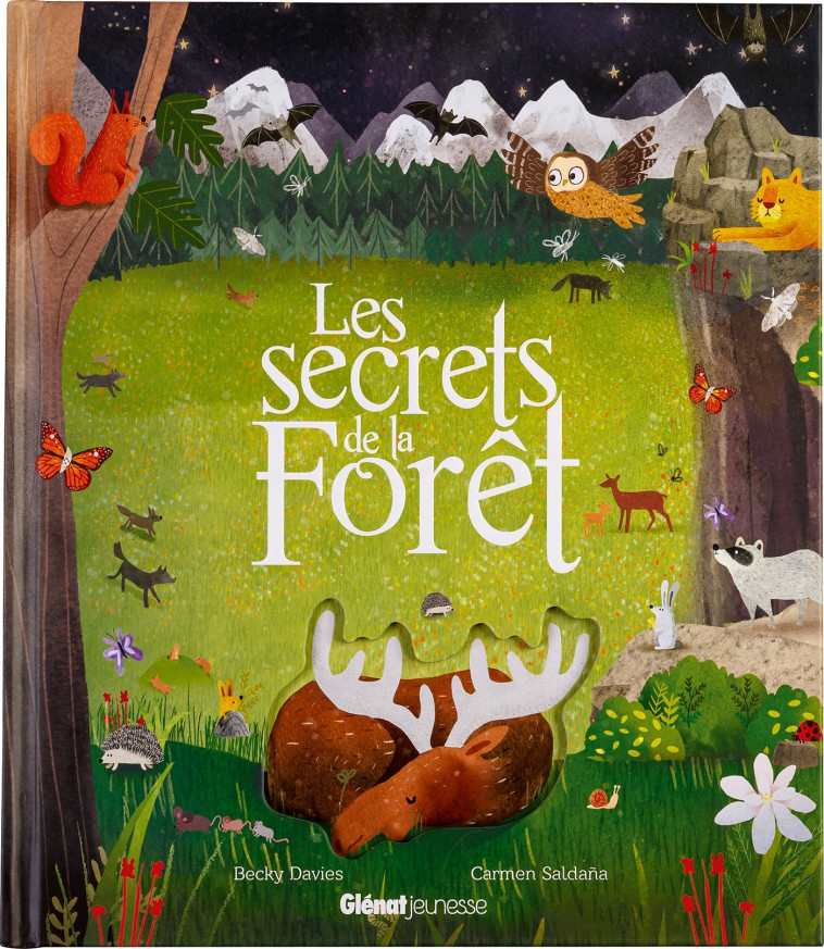 Les Secrets de la forêt - Becky DAVIES, Carmen Saldana - GLENAT JEUNESSE