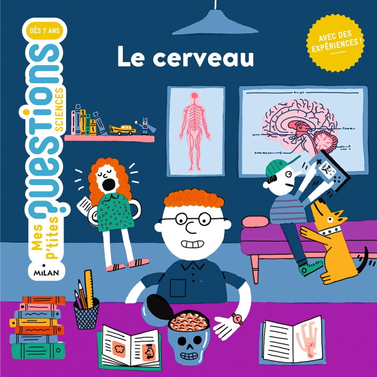 Le cerveau - Angélique Le Touze, Benoit Tardif - MILAN