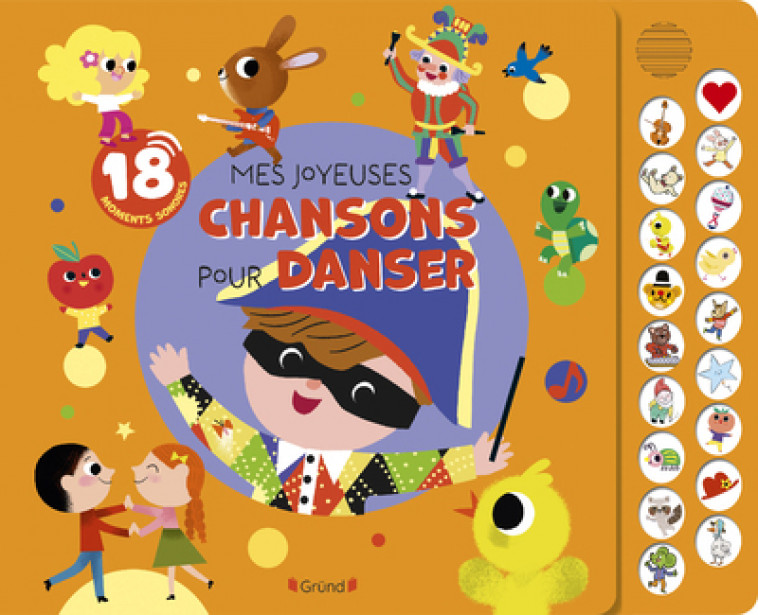 Mes joyeuses chansons pour danser - L'Air Mobile L'Air Mobile,  L'Air Mobile, Lucile Ahrweiller, Tiago Americo, Séverine Cordier, Olivia Cosneau, Marine Fleury, Camille Jourdy, Lucille Michieli,  Kiko, Sophie Rohrbach, Daniel Roode - GRUND