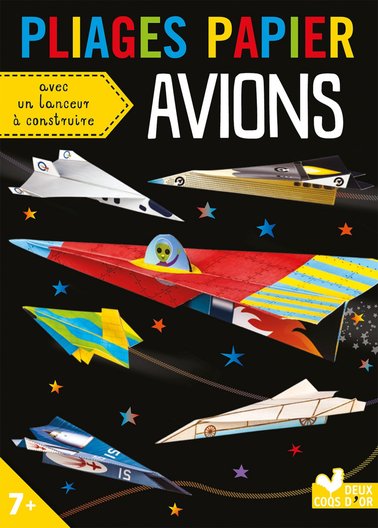 Pliages papier - Avions -   - DEUX COQS D OR