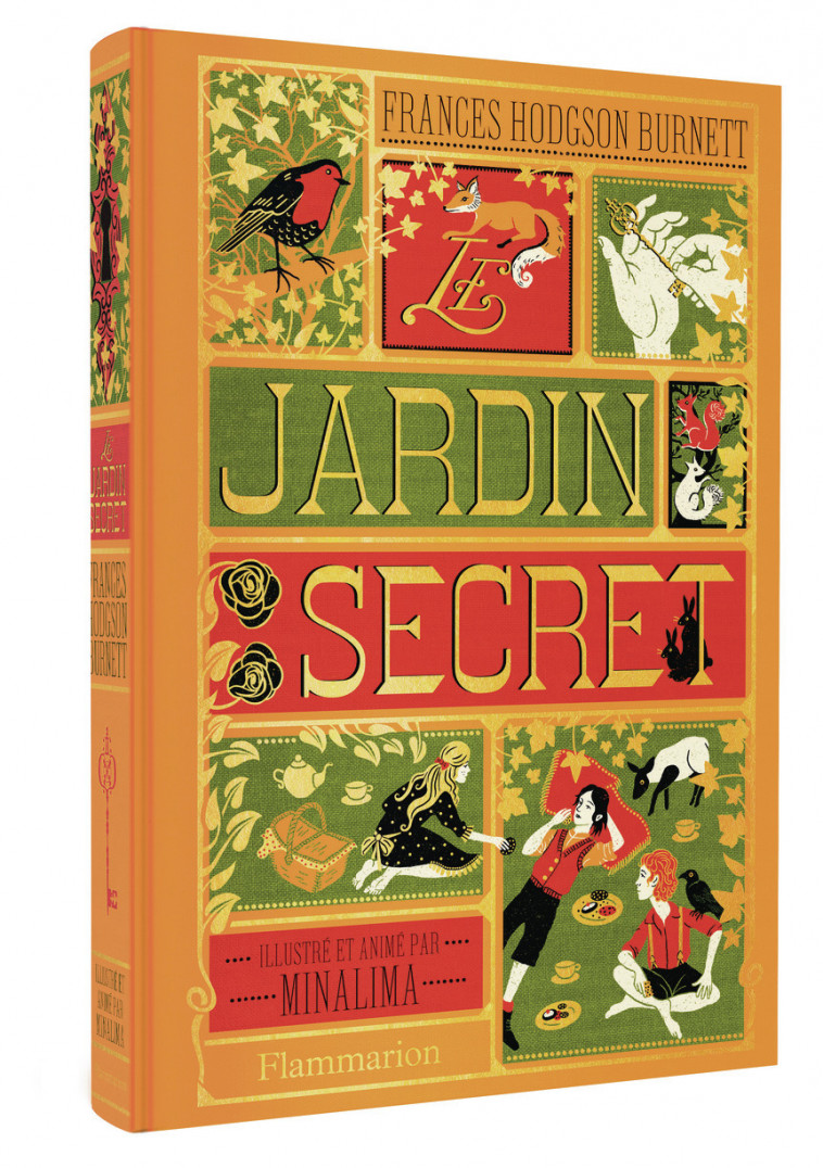 Le Jardin secret - Frances Hodgson Burnett,  Minalima - FLAM JEUNESSE