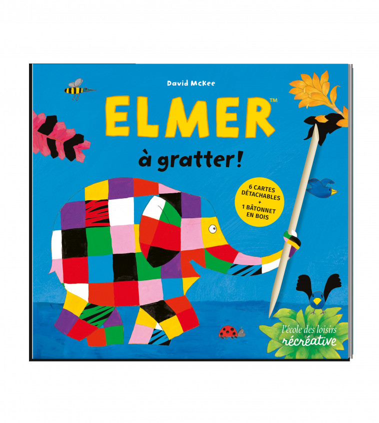 Elmer à gratter ! - David Mckee - EDL