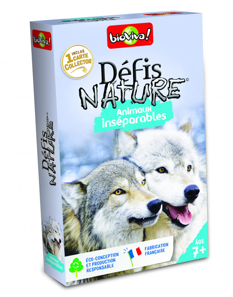 DEFIS NATURE - ANIMAUX INSEPARABLES -  BIOVIVA - BIOVIVA