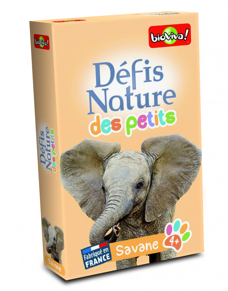 DEFIS NATURE DES PETITS - SAVANE -  BIOVIVA EDITIONS - BIOVIVA