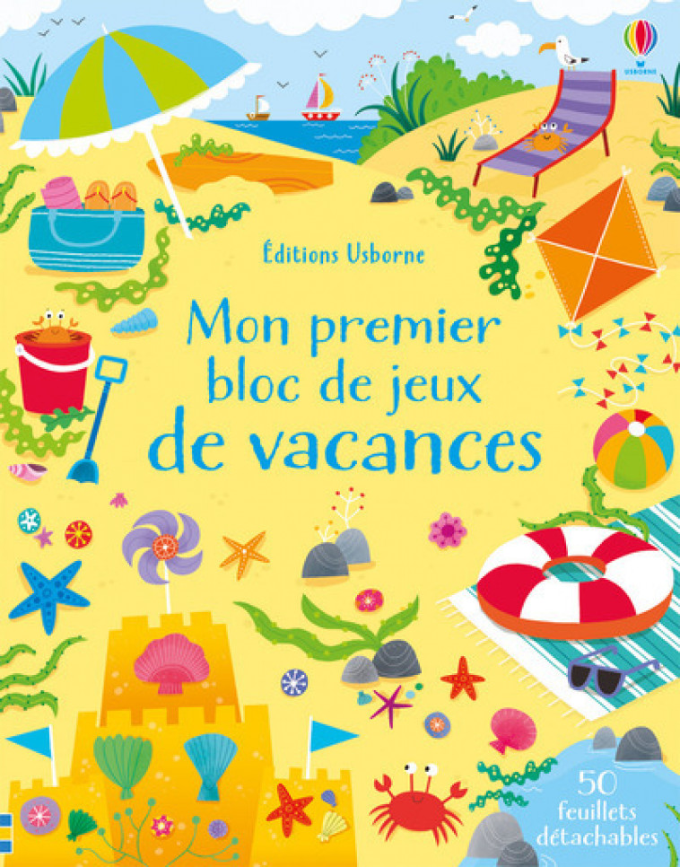 Mon premier bloc de jeux - de vacances - Kirsteen Robson, Collectif Collectif, Caroline Slama - USBORNE