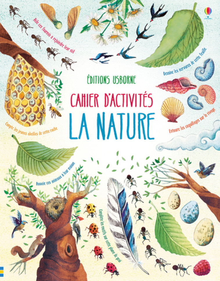 La nature - Cahier d'activités - Emily Bone, Collectif Collectif, Virginie Clauzel - USBORNE