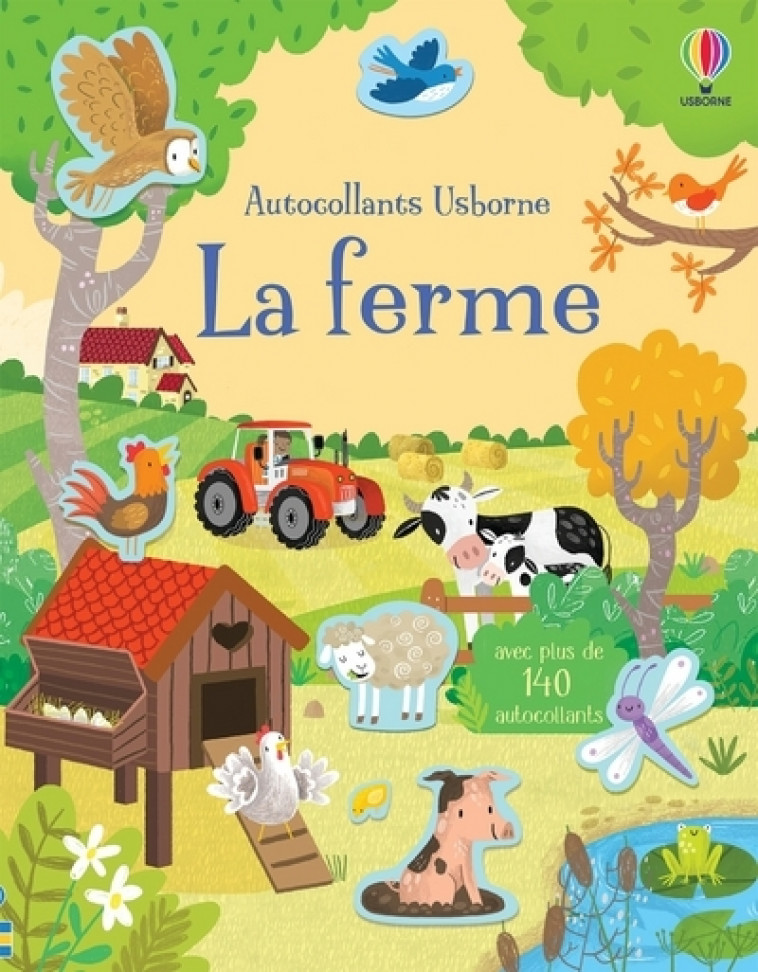 La ferme - Autocollants Usborne - Kristie Pickersgill, Jordan Wray, Keith Newell, Véronique Duran - USBORNE