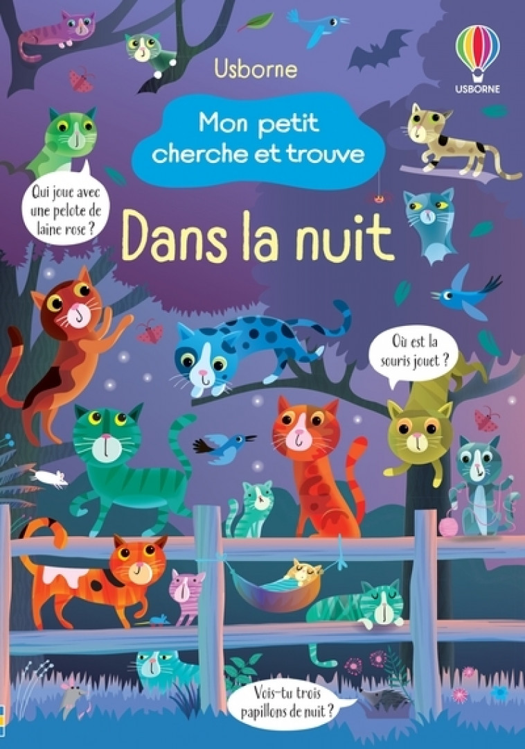 Dans la nuit - Mon petit cherche et trouve - Kirsteen Robson, Gareth Lucas, Ruth Russell, Claire Lefebvre - USBORNE