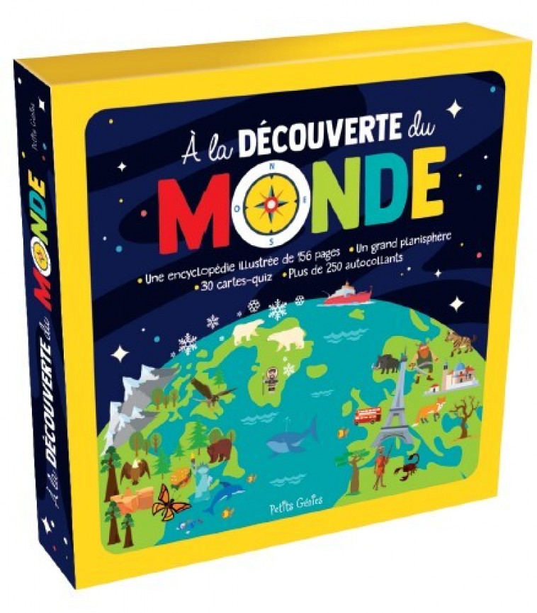 A la découverte du monde - Maud Brougere,  Shutterstcok - PETITS GENIES