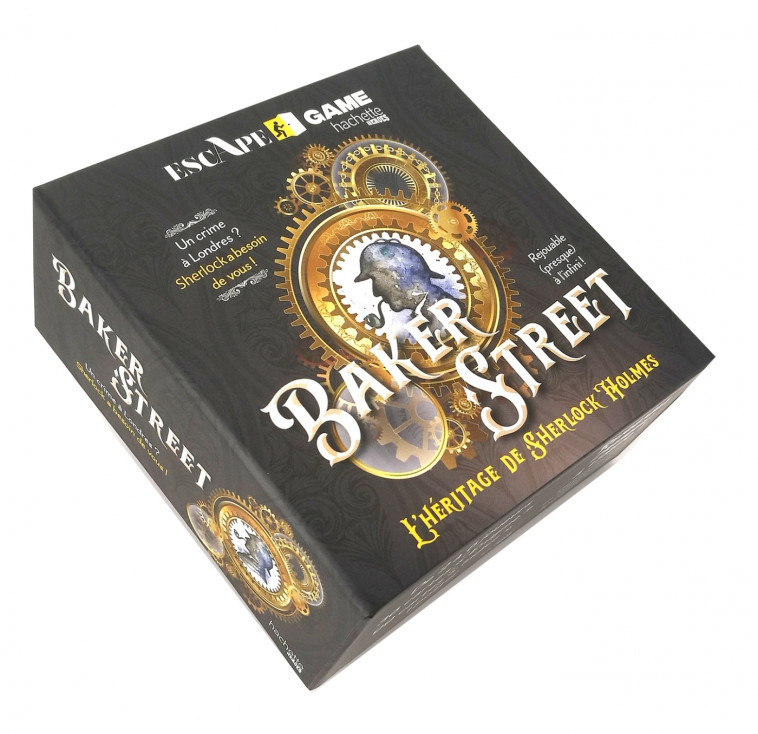 Boîte escape game Baker Street - Nicolas Lozzi - HACHETTE HEROES