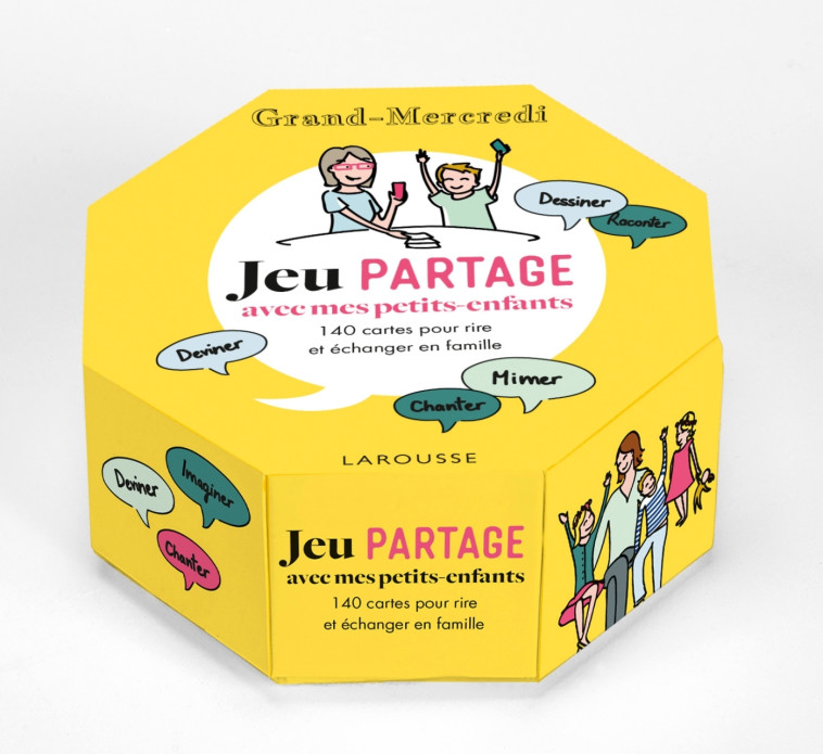 JEU PARTAGE AVEC MES PETITS-ENFANTS -  Grand-Mercredi - LAROUSSE