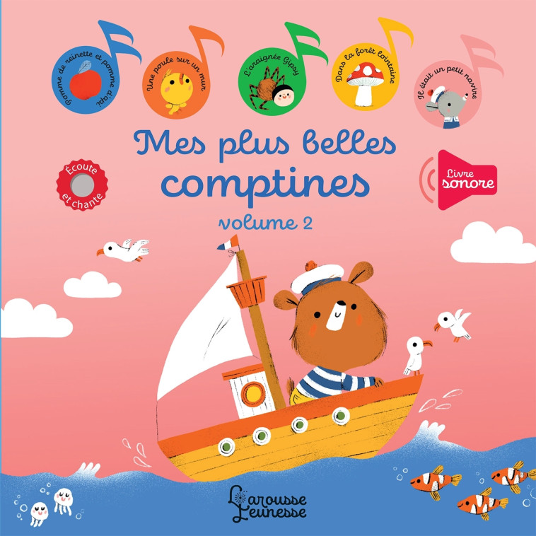 MES PLUS BELLES COMPTINES (VOLUME 2) - Maria Neradova - LAROUSSE