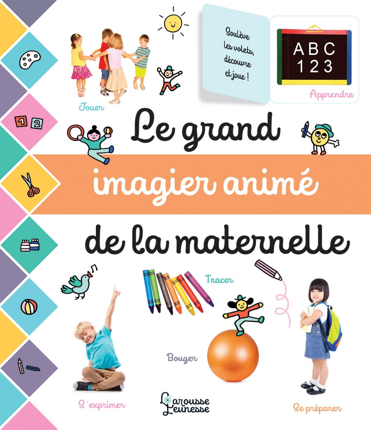 LE GRAND IMAGIER ANIME DE LA MATERNELLE - COGUMELO CLUB - LAROUSSE