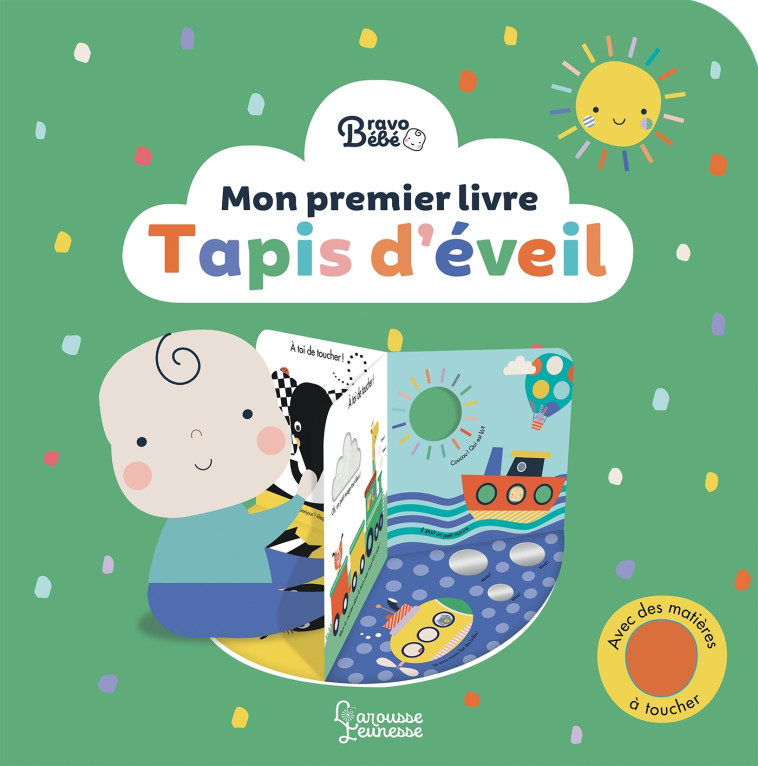 MON PREMIER LIVRE TAPIS D'EVEIL -  Lemon Ribbon Studio - LAROUSSE