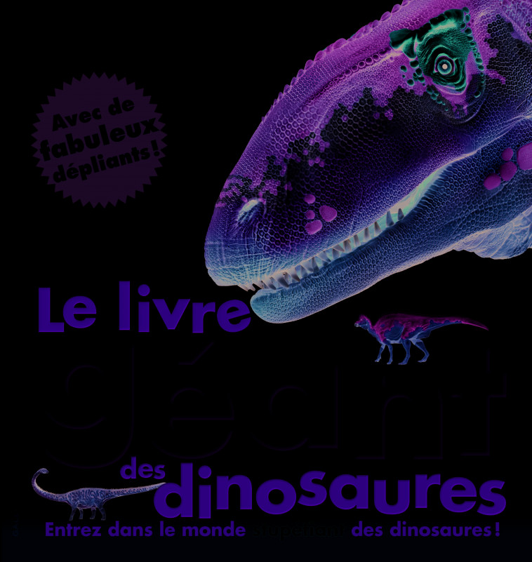 Le livre géant des dinosaures - Mary Greenwood, Peter Minister, Christiane Prigent - GALLIMARD JEUNE