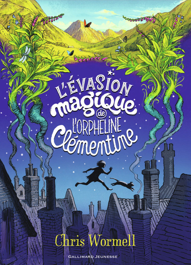 L'Evasion magique de l'orpheline Clémentine - Chris Wormell - GALLIMARD JEUNE