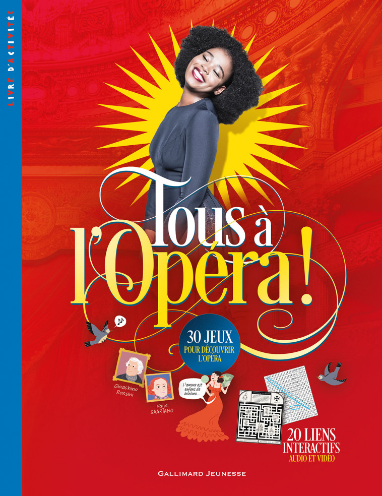 Tous à l'Opéra ! - Béatrice Fontanel, Cynthia Thiéry - GALLIMARD JEUNE