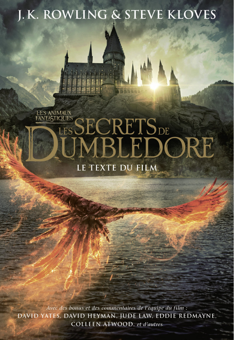 Les secrets de Dumbledore - Steve Kloves, J.K. ROWLING, Laetitia Devaux, Linda Bruno - GALLIMARD JEUNE