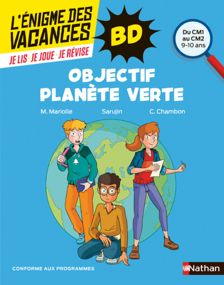 Objectif planète verte - Sarujin Sarujin, Bénédicte Colin - NATHAN