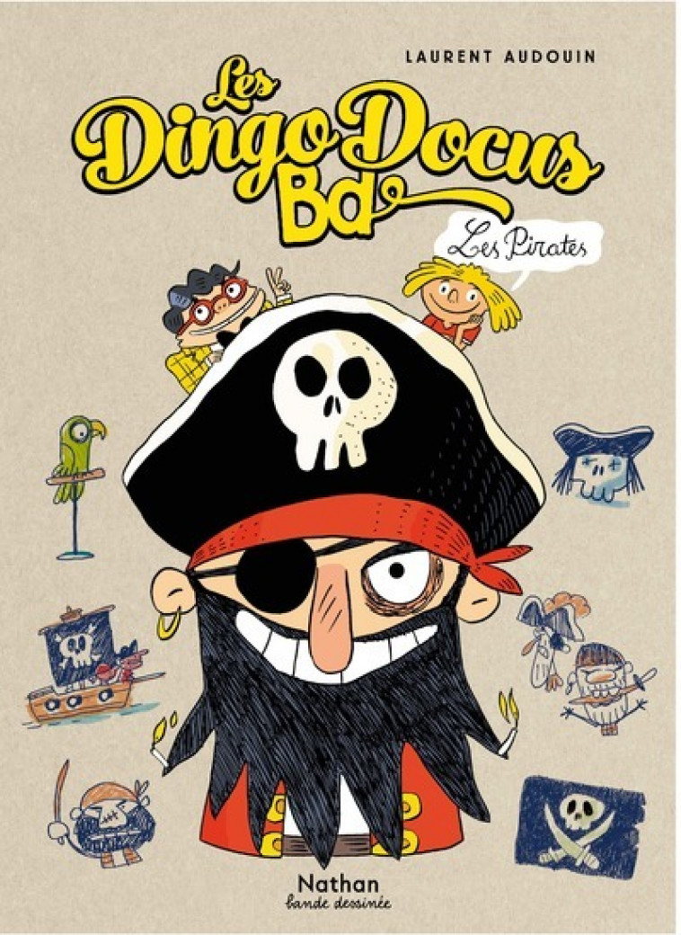 DingoDocus BD - Les pirates - Laurent Audouin - NATHAN