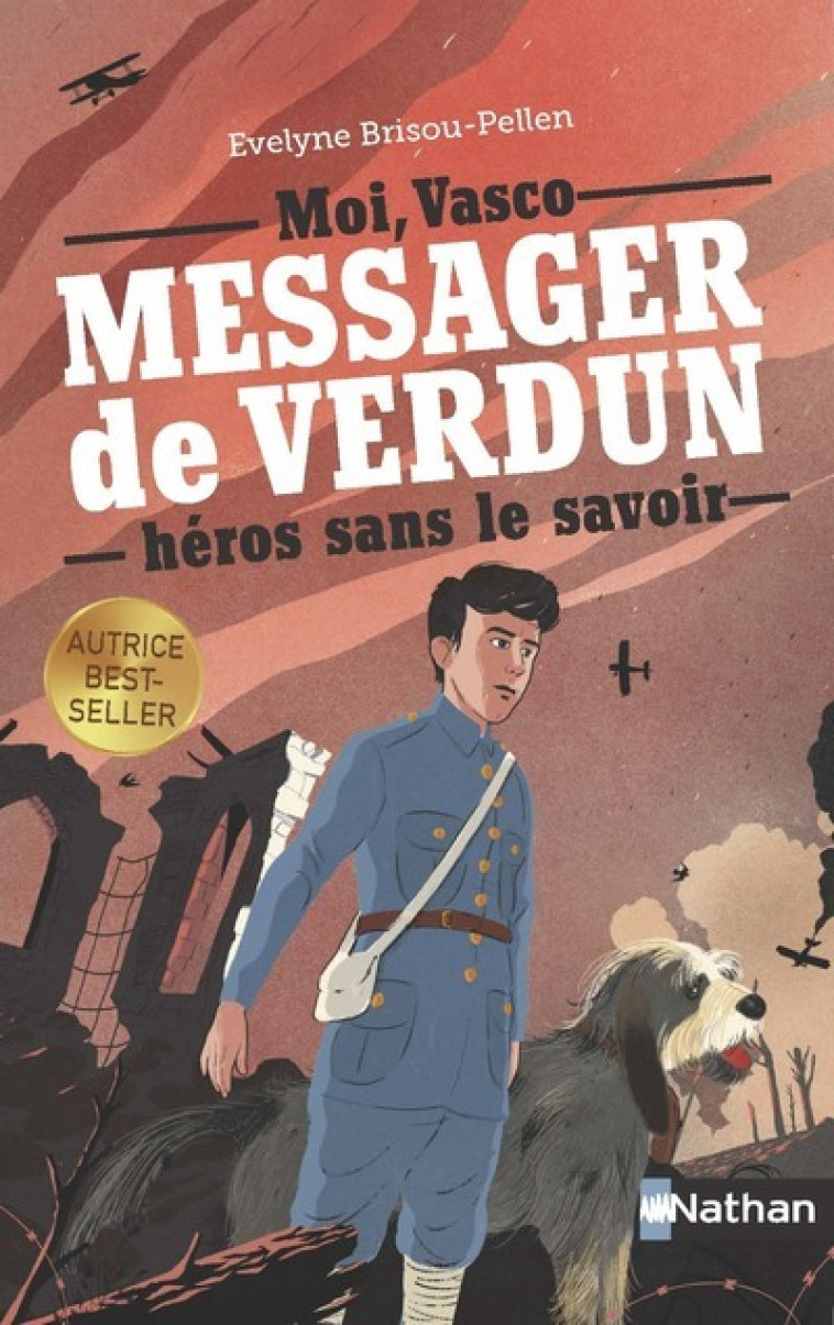 Vasco, messager de Verdun, héros sans le savoir - Évelyne Brisou-Pellen, Emmanuel Polanco - NATHAN