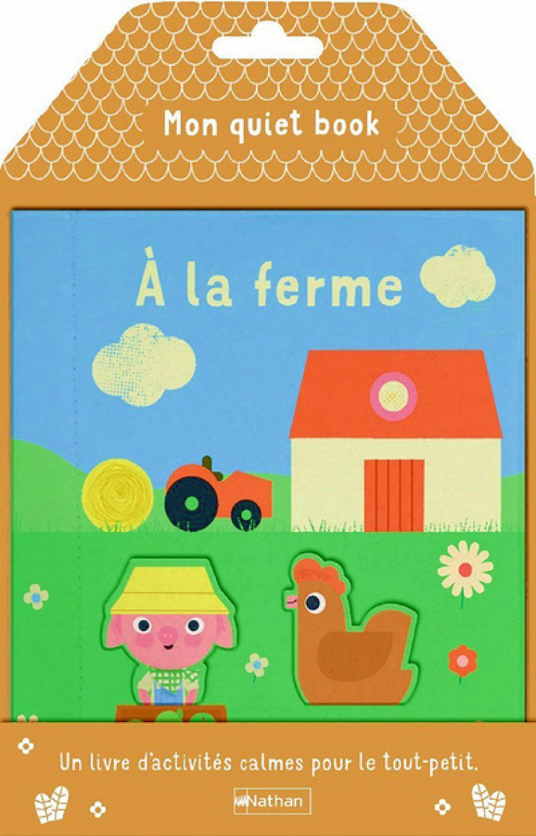 Mon quiet book - A la ferme - Patricia Geis - NATHAN