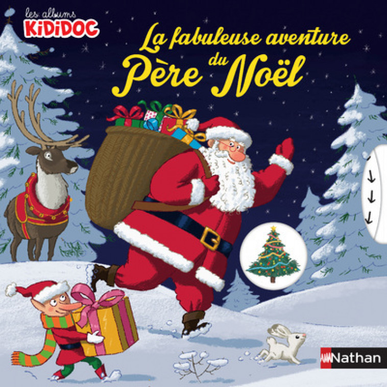 La fabuleuse aventure du Père Noël - Anne-Sophie Baumann, Eric Gasté - NATHAN