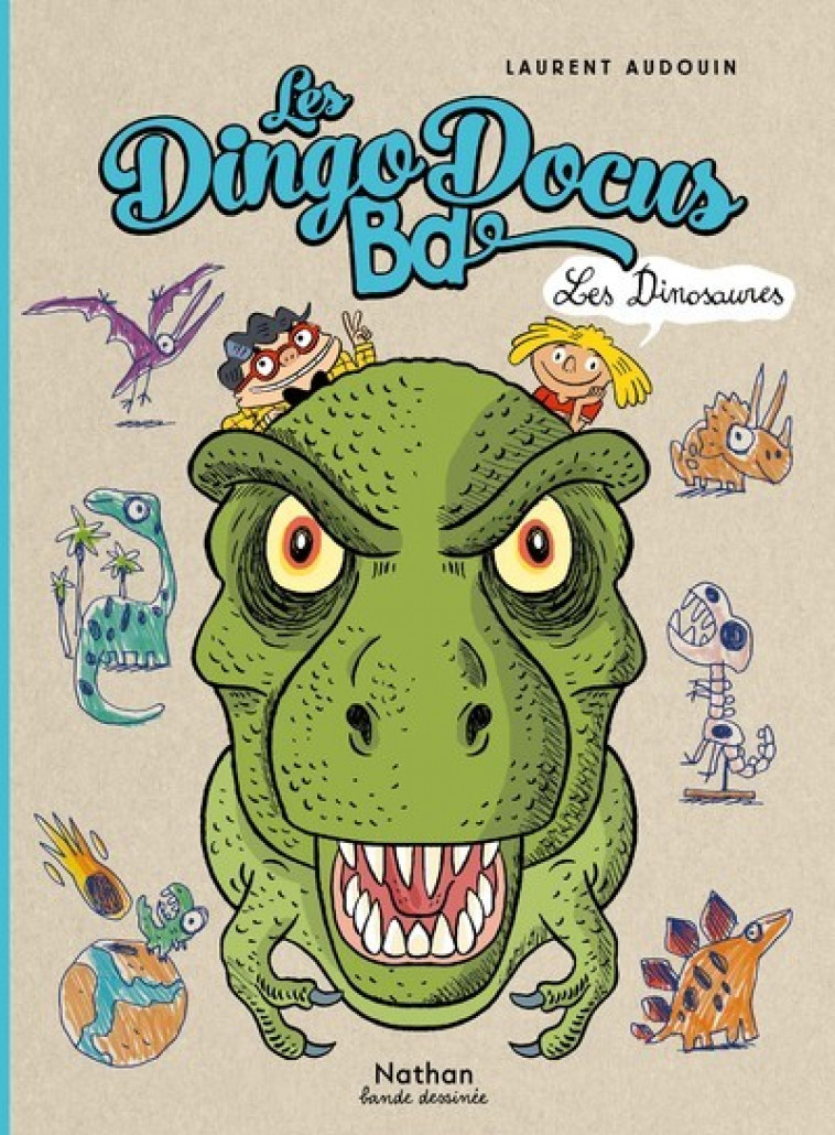 DingoDocus BD - Les dinosaures - Laurent Audouin - NATHAN