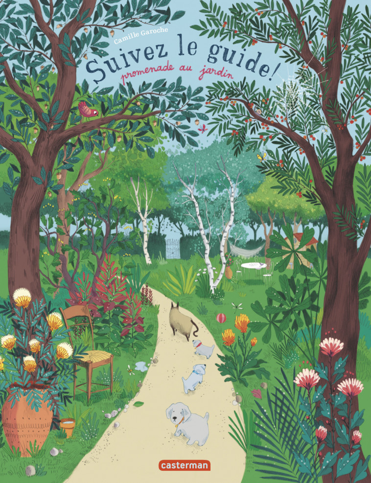 Suivez le guide - Promenade au jardin - Didier Genevois, Camille Garoche - CASTERMAN