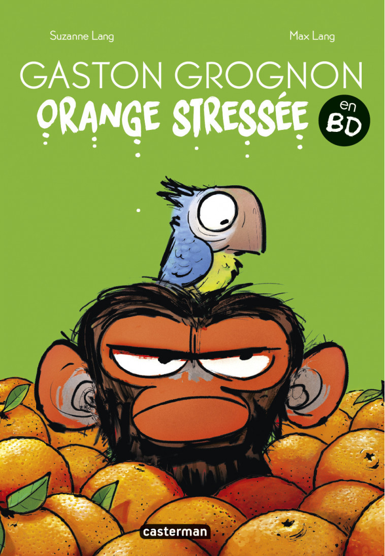 Gaston Grognon en BD - Orange Stressée - Suzanne Lang, Max Lang - CASTERMAN