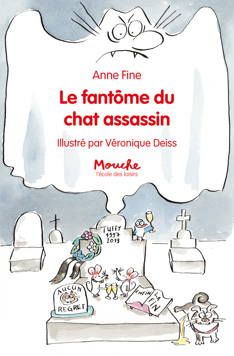 LE FANTOME DU CHAT ASSASSIN - Anne Fine, Véronique Deiss, Véronique Haitsé - EDL