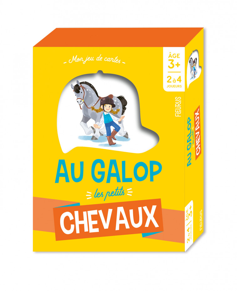 Au galop les petits chevaux - 3 ans et + - Tony Voinchet, Eléonore Della-Malva - FLEURUS