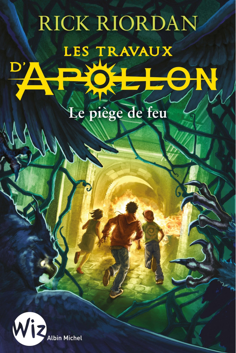 LES TRAVAUX D'APOLLON T3 - LE LABYRINTHE DE FEU - Rick Riordan, Mona Pracontal, Mona de Pracontal - ALBIN MICHEL