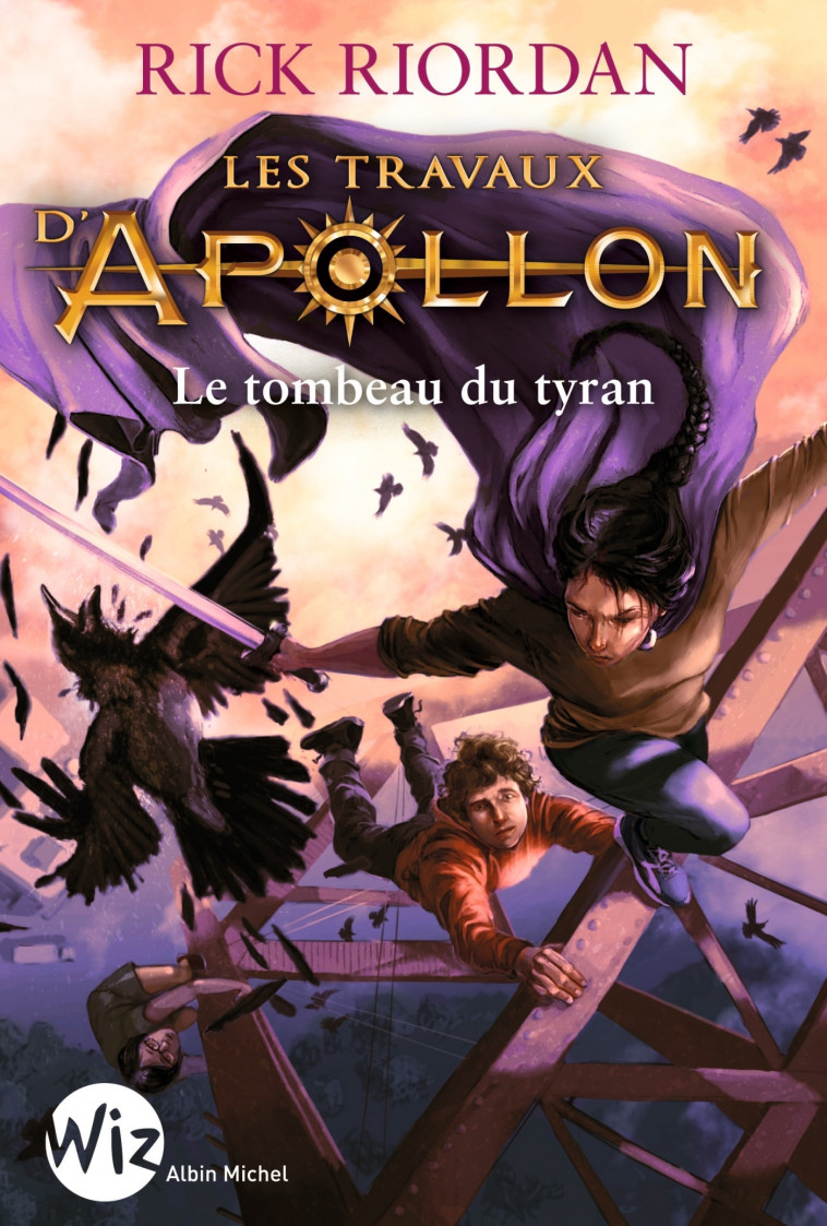 LES TRAVAUX D APOLLON T04 LE TOMBEAU DU TYRAN - Rick Riordan, Mona Pracontal, Mona de Pracontal - ALBIN MICHEL