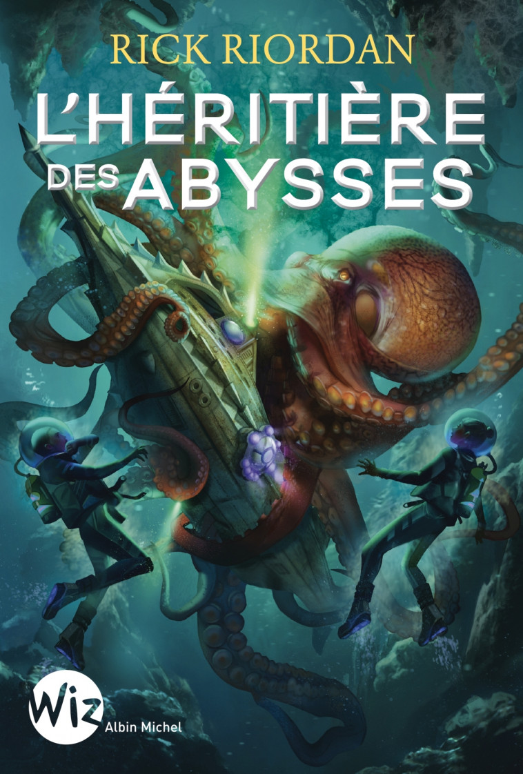 L'Héritière des abysses - Rick Riordan, Mona Pracontal, Nathalie Serval, Mona de Pracontal - ALBIN MICHEL