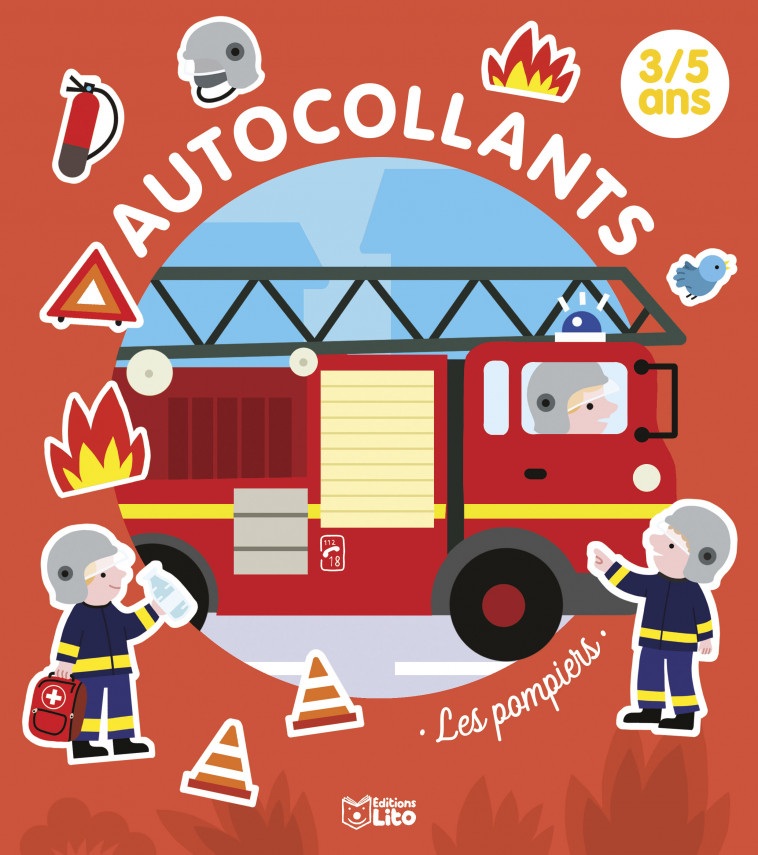 AUTOC 3-5 ANS- LES POMPIERS - XXX - LITO