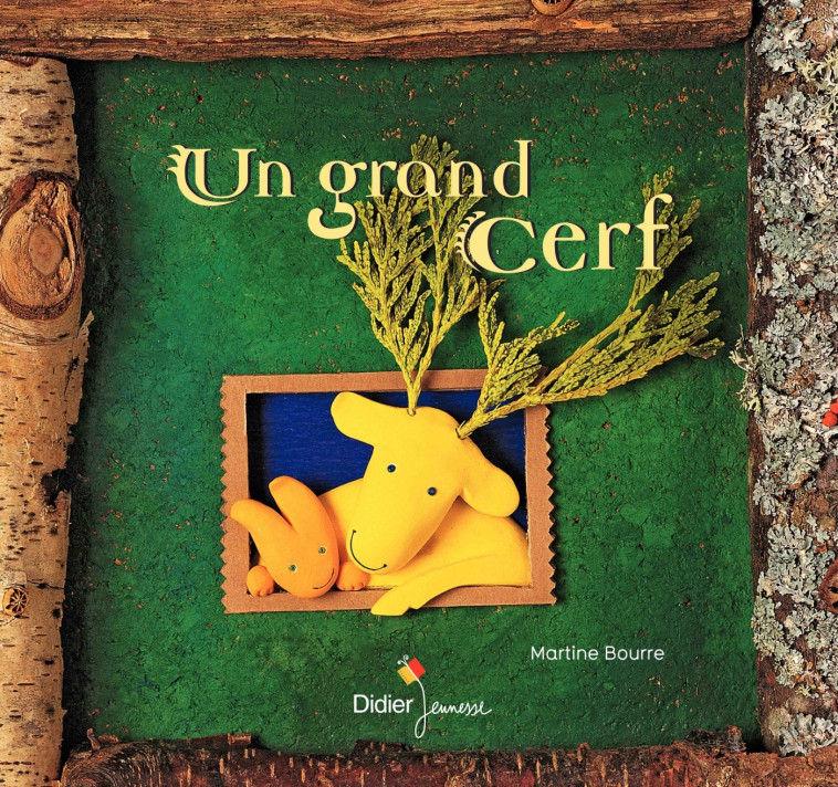 Un grand cerf - relook 2020 - Martine Bourre - DIDIER JEUNESSE