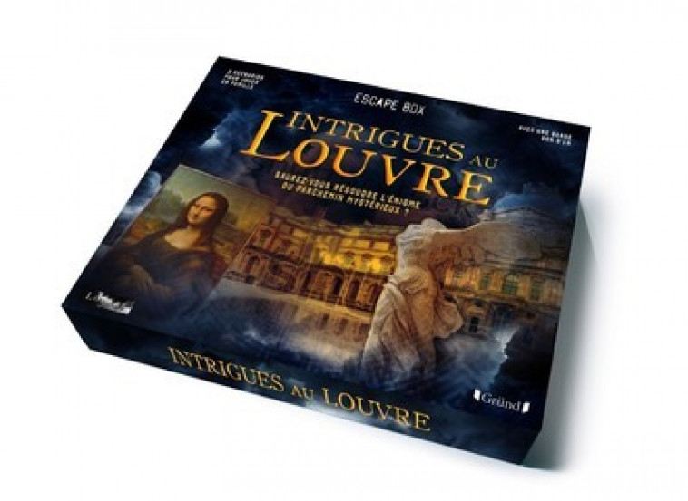 Escape box - Intrigues au Louvre - Saurez-vous résoudre l'énigme du parchemin mystérieux ? - Musée du Louvre Musée du Louvre, Nathalie Lescaille-Moulènes - GRUND