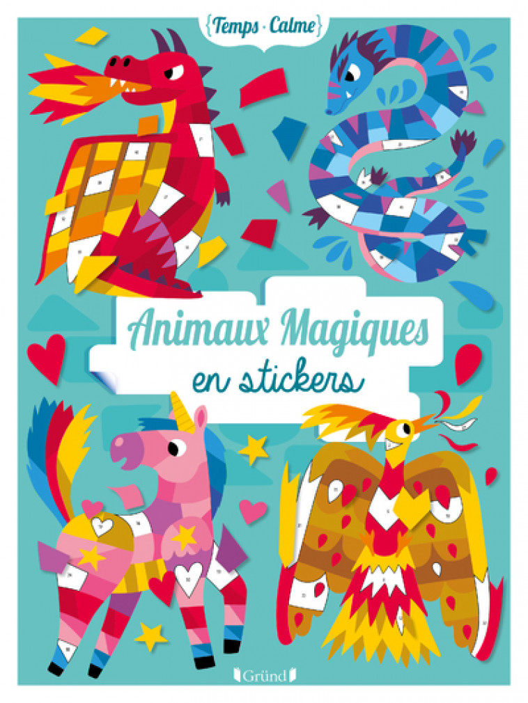 Animaux magiques en stickers - Monsieur Dupont Monsieur Dupont - GRUND