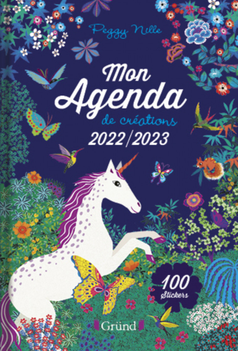 Mon agenda de créations 2022-2023 - Peggy Nille - GRUND