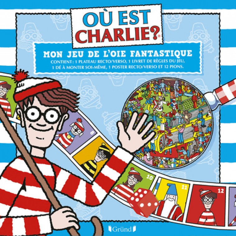 Où est Charlie ? Mon jeu de l oie fantastique - Martin Handford - GRUND