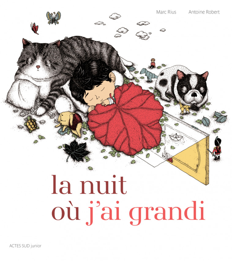 La nuit où j'ai grandi - Marc Rius, Antoine Robert - ACTES SUD