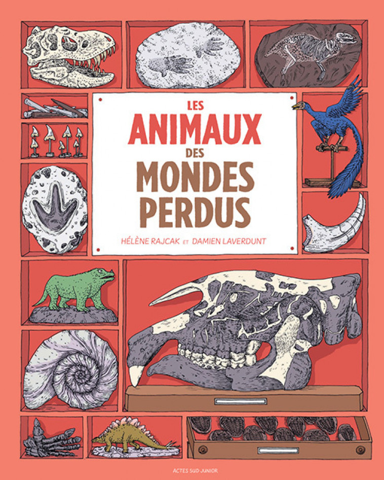 Les animaux des mondes perdus - Hélène Rajcak, Damien Laverdunt, Cécile Colin - ACTES SUD